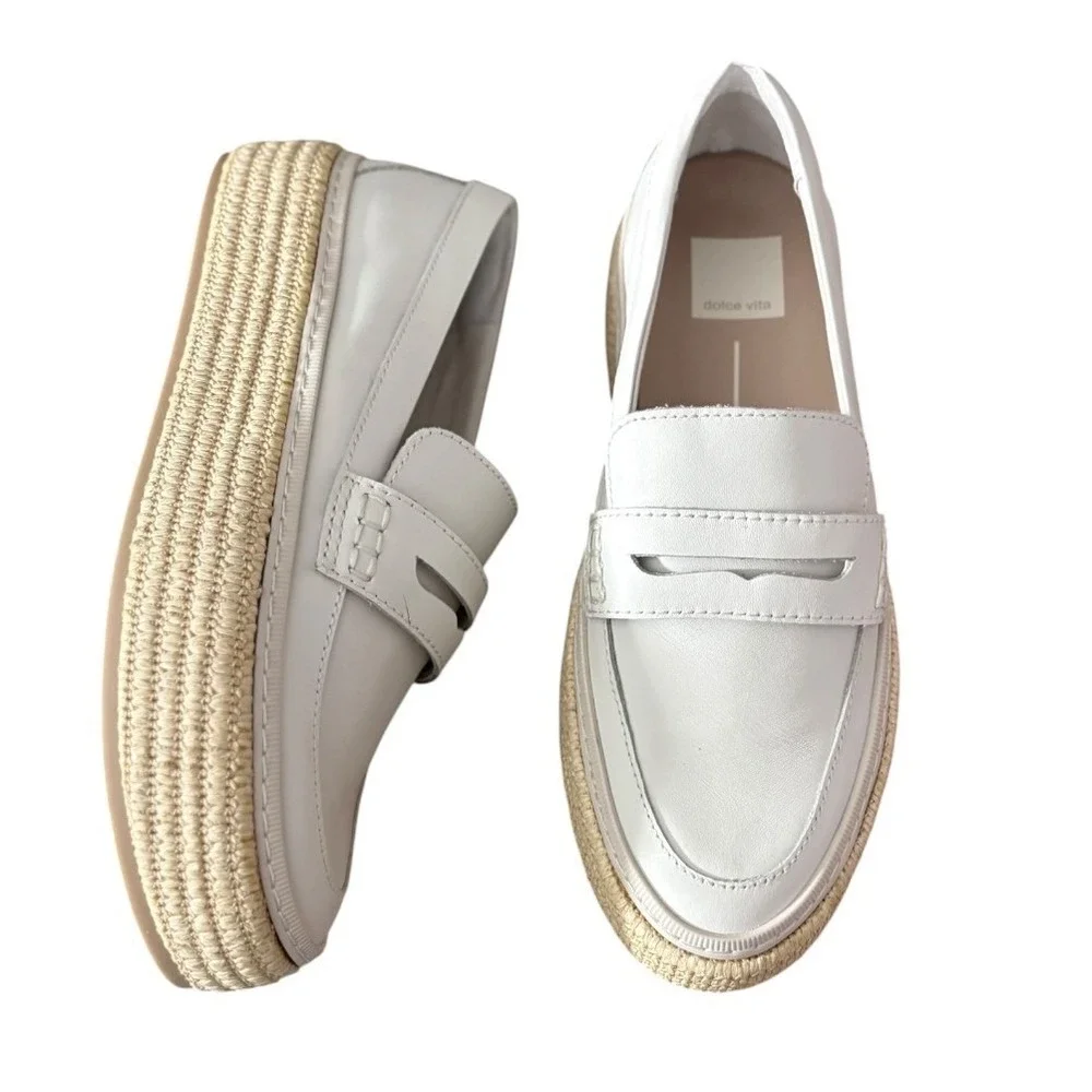 Dolce Vita Rhyne Platform Espadrille Loafers New sz 7.5